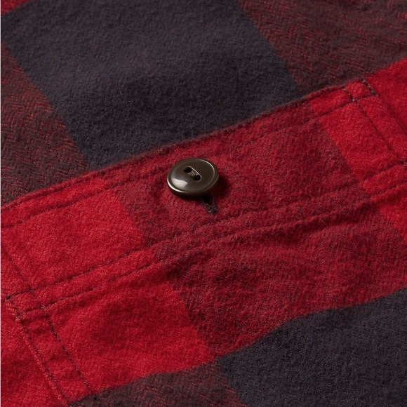 J.Crew Buffalo-Check Cotton-Flannel Shirt XLT- Men - Picture 6 of 6